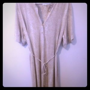 Sexy snake print Calvin Klein dress with string be